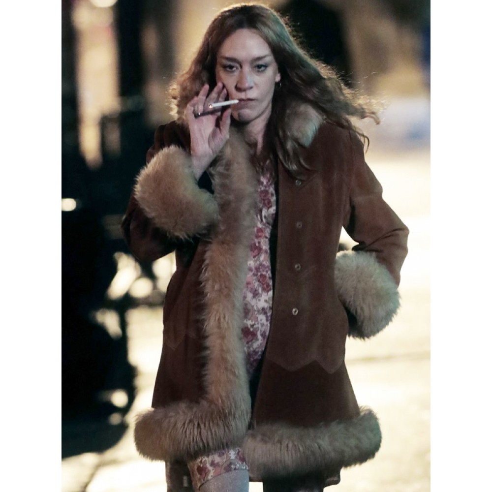 Russian Doll S02 Lenora Vulvokov Shearling Coat